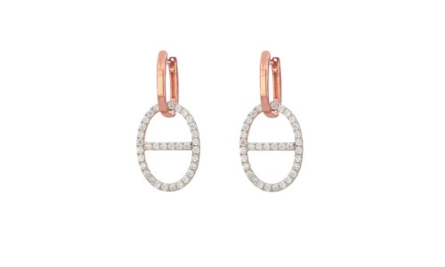 Orecchino Rose Crystal 24916547 Cuori Milano